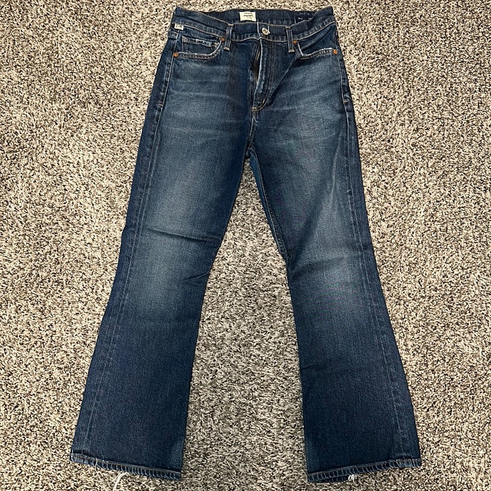 Citizens of Humanity Demy Cropped Flare Jean